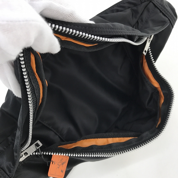 実際に弊社で買取させて頂いた【未使用】PORTER/ポーター TANKER WAIST BAG (L) タンカー ウエストバッグ L ブラック/622-66628の画像 4枚目