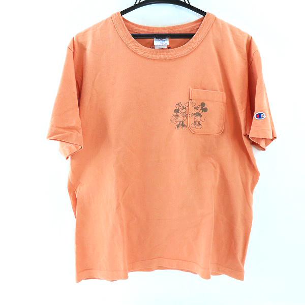 実際に弊社で買取させて頂いたRHC Ron Herman×Champion×Disney/ロンハーマン×チャンピオン×ディズニー ミッキー/ミニー Tシャツ/M