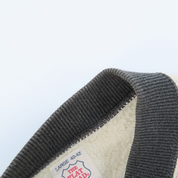 実際に弊社で買取させて頂いたTHE FLAT HEAD/フラットヘッド 裏起毛 ジップアップジャケット Lの画像 5枚目