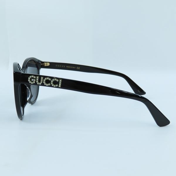 実際に弊社で買取させて頂いたGUCCI/グッチ ロゴ装飾 サングラス アイウェア GG0419SAの画像 1枚目