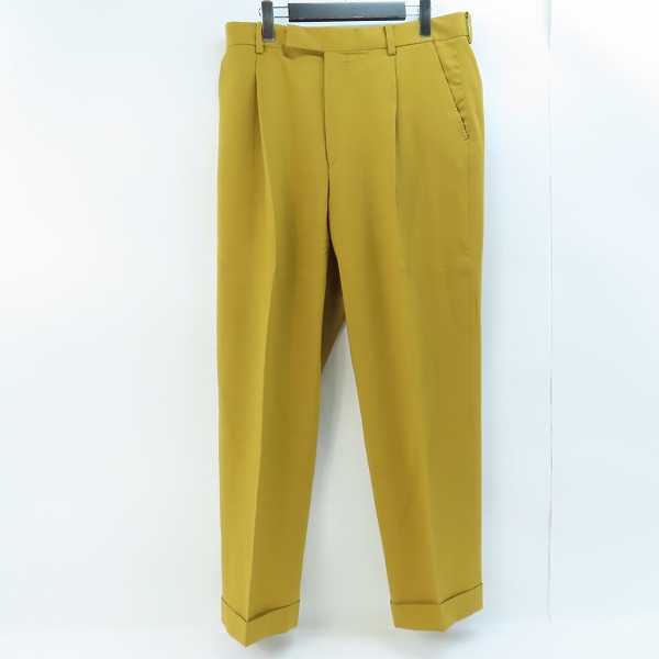 実際に弊社で買取させて頂いたWACKO MARIA×DORMEUIL/ワコマリア×ドーメル スラックスパンツ マスタード L