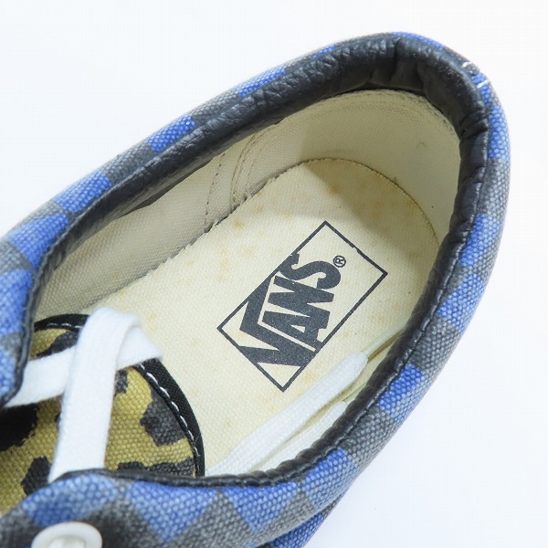 実際に弊社で買取させて頂いたVANS/バンズ VAN DOREN/バンドーレン レオパード柄 ローカットスニーカー TB6Q/8.5の画像 4枚目