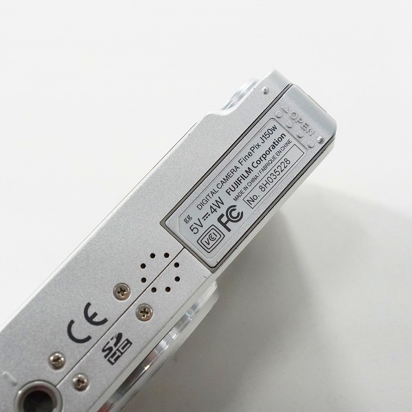 実際に弊社で買取させて頂いたFUJIFILM/富士フイルム FinePix J150w ファインピクス コンパクトデジタルカメラ 動作確認済みの画像 6枚目