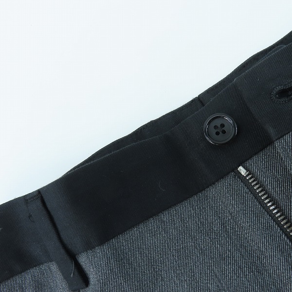 実際に弊社で買取させて頂いた【JPタグ】DOLCE&GABBANA/ドルチェ&ガッバーナ サイドライン ウール/シルク混 パンツ GY98ET FUCDI /44の画像 6枚目