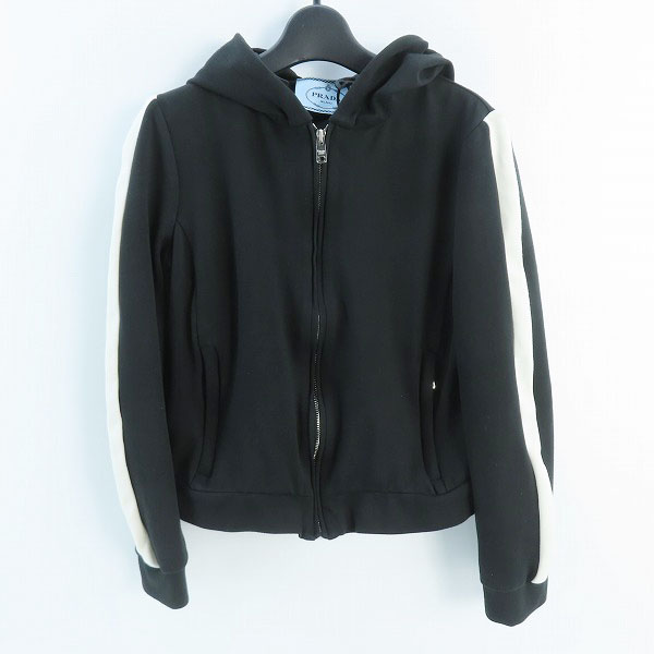 実際に弊社で買取させて頂いた【JPタグ】PRADA/プラダ サイドラインジップパーカー 138468 R142 1P2/S