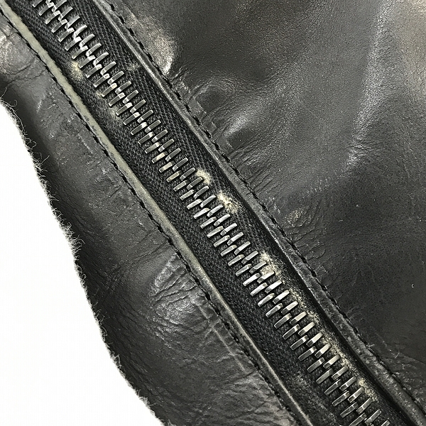 実際に弊社で買取させて頂いたBACKLASH/バックラッシュ ドイツカーフ レザー ジャケット 1364-02/3の画像 4枚目