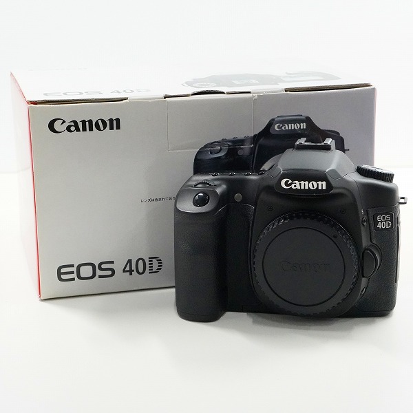 実際に弊社で買取させて頂いたCanon/キャノン DS126171 EOS 40D デジタル一眼レフカメラ ボディ 簡易動作確認済み