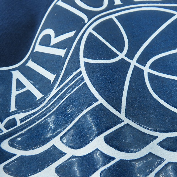 実際に弊社で買取させて頂いたJORDAN/ジョーダン ヴィンテージ/ビンテージ ロゴプリントロングTシャツ Mの画像 5枚目