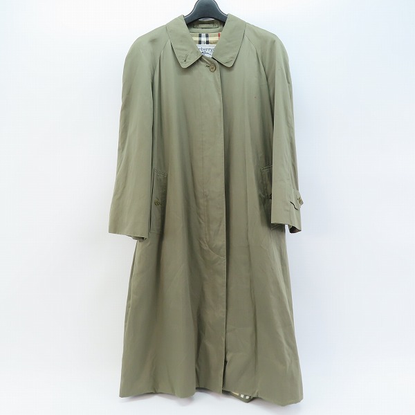 実際に弊社で買取させて頂いたBurberry’s/バーバリーズ 裏地ノバチェック柄トレンチコートロングコートFD034 910 78/7A3