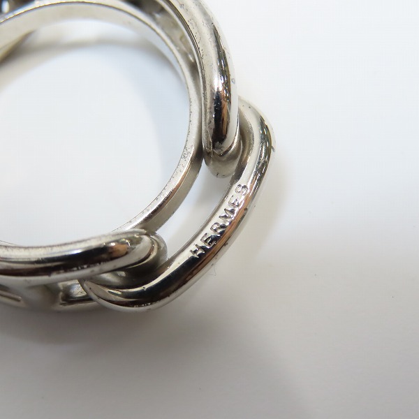 実際に弊社で買取させて頂いたHERMES/エルメス レガート スカーフリング 90 の画像 4枚目