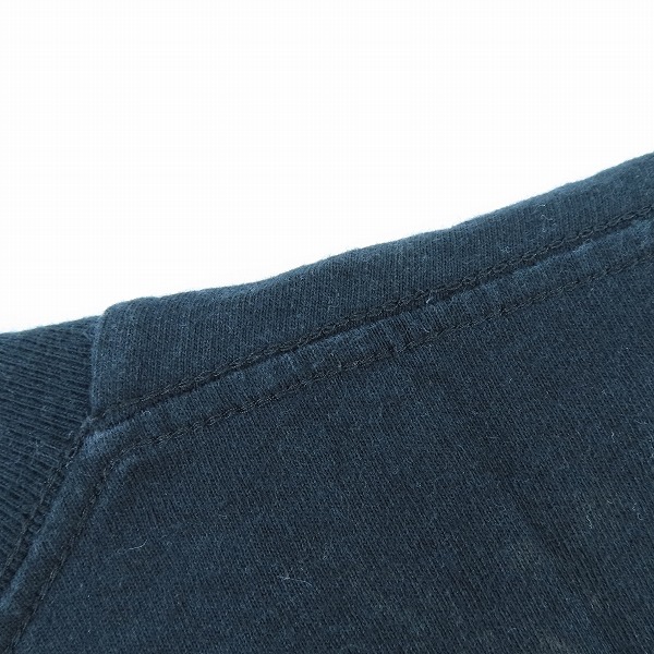 実際に弊社で買取させて頂いたA BATHING APE/アベイシングエイプ ピンクサルカモ シャーク ジップ/ZIP プリント コットン 半袖Tシャツ ブラック Lの画像 5枚目