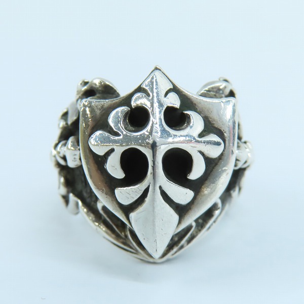 実際に弊社で買取させて頂いたStar Knights/スターナイツ クロス リング SILVER925/シルバー/17号-17.5号の画像 1枚目