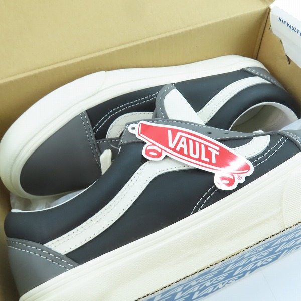 実際に弊社で買取させて頂いた【未使用】 VANS/バンズ Vault Old Skool Lx スニーカー VN0A4BVF2TS1/26の画像 8枚目