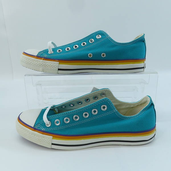 実際に弊社で買取させて頂いたCONVERSE/コンバース ALL STAR SURFIES OX ターコイズ 1B369/27の画像 3枚目