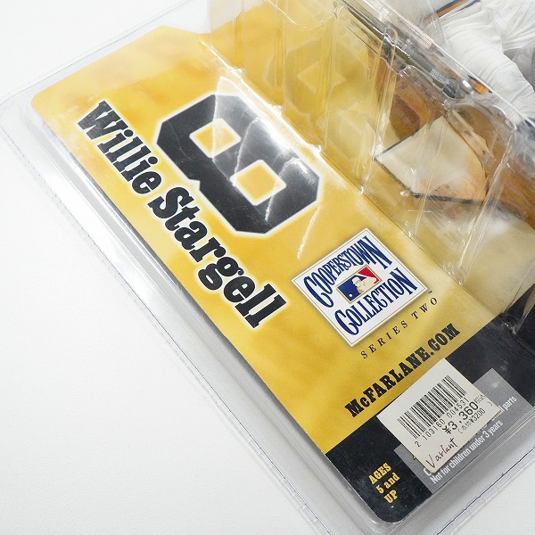 実際に弊社で買取させて頂いた【未開封】McFARLANE/マクファーレン ピッツバーグ・パイレーツ #8 Willie Stargell ウィリー・スタージェル フィギュアの画像 5枚目