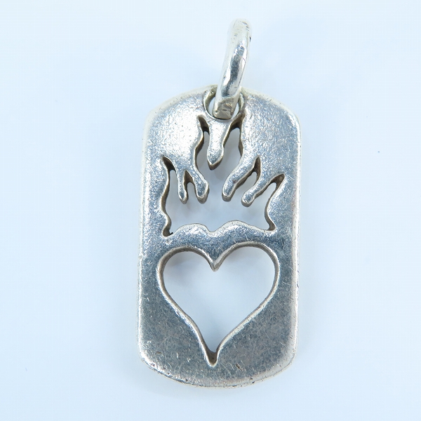 実際に弊社で買取させて頂いたBILL WALL LEATHER/BWL/ビルウォールレザー ハートドッグタグの画像 1枚目