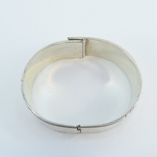 実際に弊社で買取させて頂いたGUCCI/グッチ 925 シルバー ブレスレット/バングルの画像 5枚目