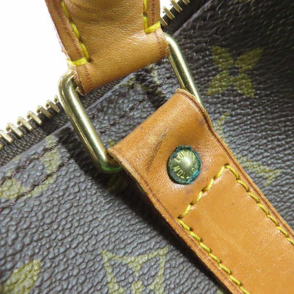 実際に弊社で買取させて頂いたLOUIS VUITTON/ルイヴィトン キーポル バンドリエール55 モノグラム ボストンバック M41414の画像 8枚目