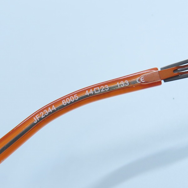 実際に弊社で買取させて頂いたJ.F.REY/ジェイエフレイ メガネ/アイウェア JF2344 6005の画像 6枚目