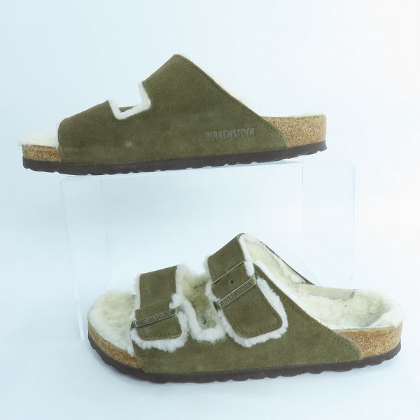 実際に弊社で買取させて頂いたBIRKENSTOCK/ビルケンシュトック ZURICH チューリッヒ ファー サンダル Regular FIT 1012252 25の画像 3枚目
