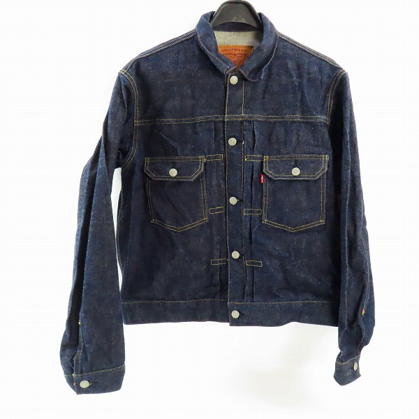 実際に弊社で買取させて頂いたLEVIS/リーバイス 507 日本製 復刻 2ndモデル デニムジャケット 71507-XX/42