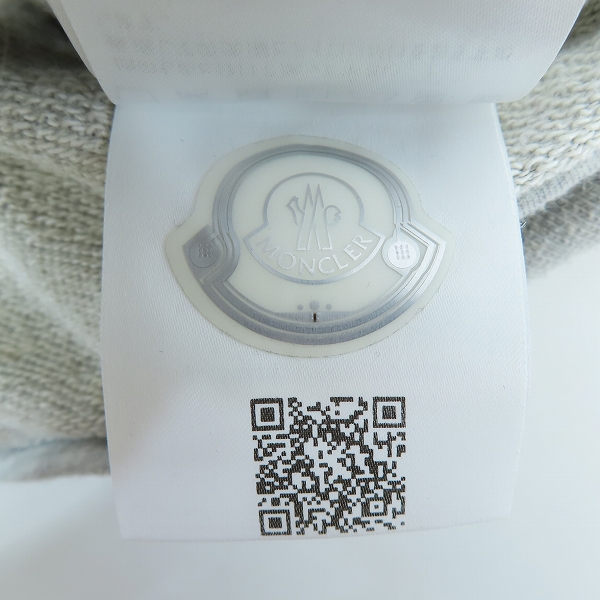 実際に弊社で買取させて頂いた【JPタグ】MONCLER/モンクレール MAGLIA CARDIGAN ジップパーカー F10918G74200 XXLの画像 4枚目