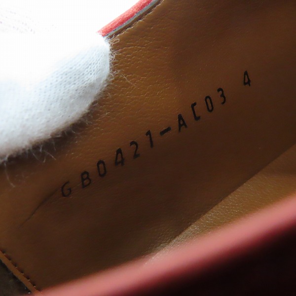 実際に弊社で買取させて頂いた【未使用】glamb/グラム Belted Shark Sole Shoes/ベルテッドシャークソールシューズ GB0421/AC03 /4の画像 5枚目