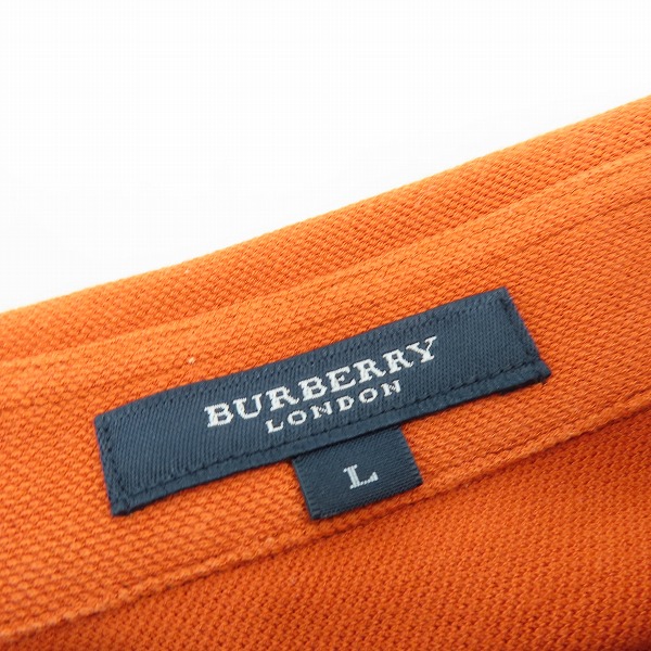 実際に弊社で買取させて頂いたBURBERRY LONDON/バーバリーロンドン  ポロシャツ A1P28-122-80 /Lの画像 2枚目