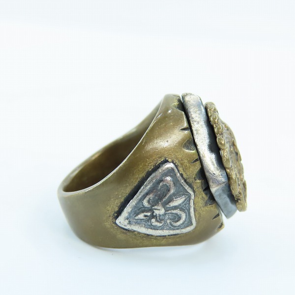 実際に弊社で買取させて頂いたHTC/エイチティーシー インディアンモチーフ リング 17.5号の画像 4枚目