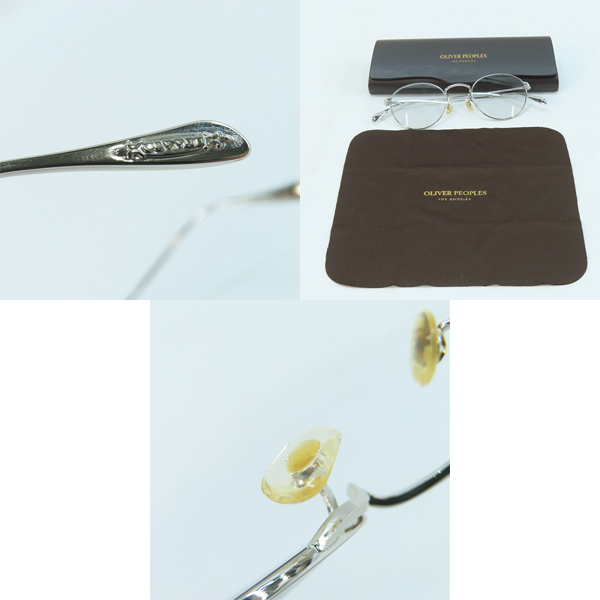 実際に弊社で買取させて頂いたOLIVER PEOPLES/オリバーピープルズ GREGORY PECK メガネフレーム 5036の画像 9枚目