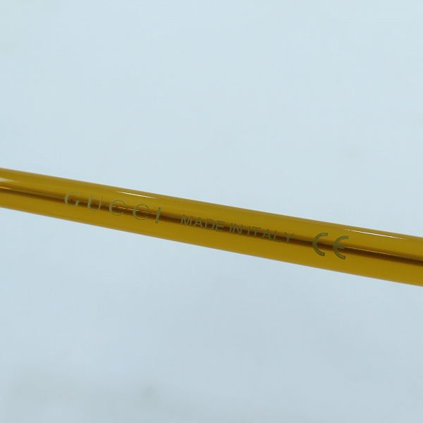 実際に弊社で買取させて頂いたGUCCI/グッチ インターロッキングG メガネフレーム アイウェア GG0156OA 003の画像 3枚目