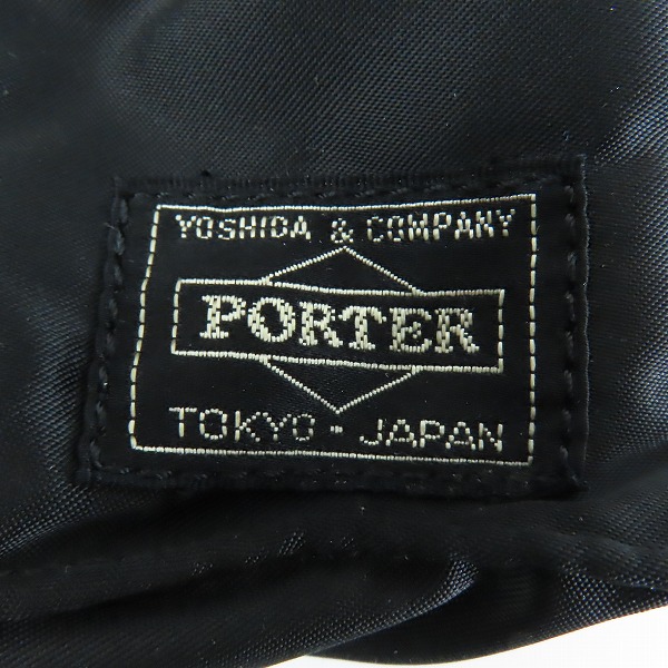 実際に弊社で買取させて頂いたPORTER/ポーター TANKER/タンカー ボディバッグ/ウエストバッグ ブラックの画像 4枚目