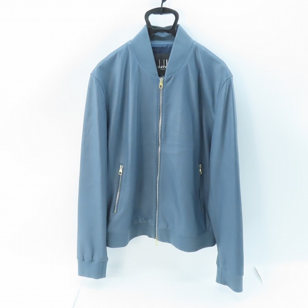 実際に弊社で買取させて頂いたdunhill london/ダンヒル ロンドン ラムレザー ジップアップブルゾン RN149617/CA5283/XL