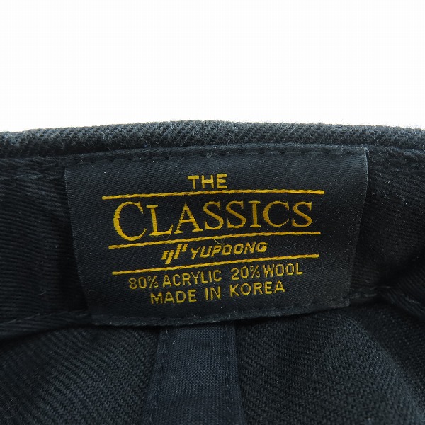 実際に弊社で買取させて頂いたTENDERLOIN/テンダーロイン 22SS ロゴ 刺繍 スナップバック ベースボール ブラック キャップの画像 5枚目