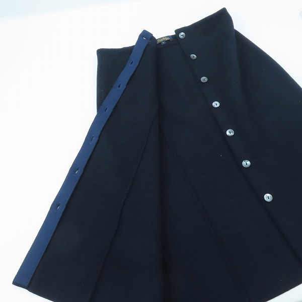 実際に弊社で買取させて頂いたBROOKS BROTHERS/ブルックスブラザーズ ニット ラップスカート/Sの画像 3枚目