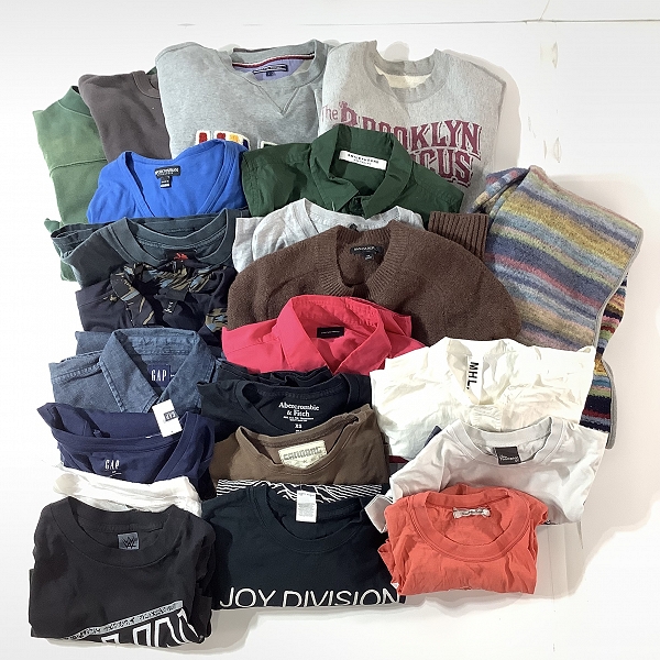 実際に弊社で買取させて頂いた【おまとめ】 エンポリオアルマーニ/トミーヒルフィガー/ポールスミス 等 半袖Tシャツ/長袖トレーナー 他