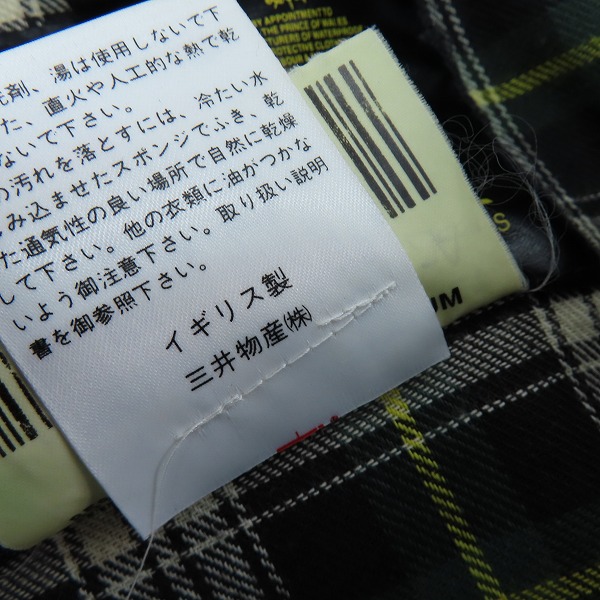 実際に弊社で買取させて頂いたBarbour/バブアー 80s GAMEFAIR JACKET/ジャケット/ブルゾン C34/86cmの画像 4枚目