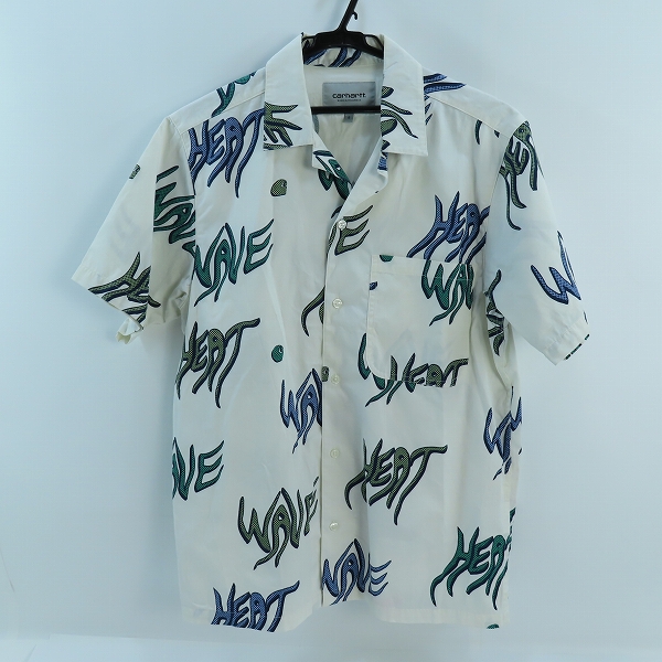 実際に弊社で買取させて頂いたCarhartt/カーハート  WIP / S/S Heat Wave Shirt 総柄 半袖シャツ I028799/S