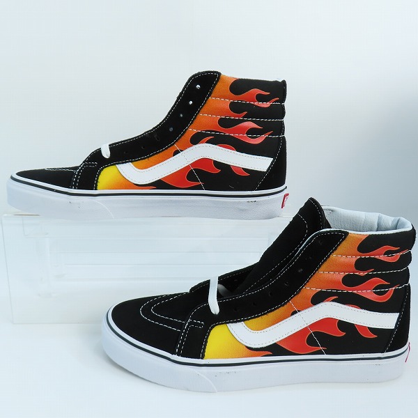実際に弊社で買取させて頂いたVANS/バンズ SK8-HI REISSUE/スケート ハイ リイシュー フレームファイヤー ハイカットスニーカー VN0A2XSBPHN/721356/26.5の画像 3枚目