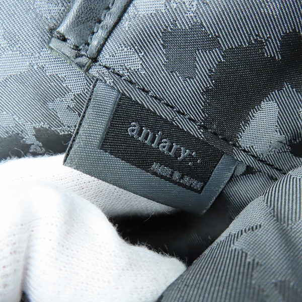 実際に弊社で買取させて頂いたaniary/アニアリ 2WAY ショルダー ブリーフケース ビジネスバッグの画像 4枚目