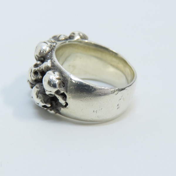 実際に弊社で買取させて頂いたSTANLEY GUESS/スタンリーゲス マルチスカルリング 14号の画像 2枚目