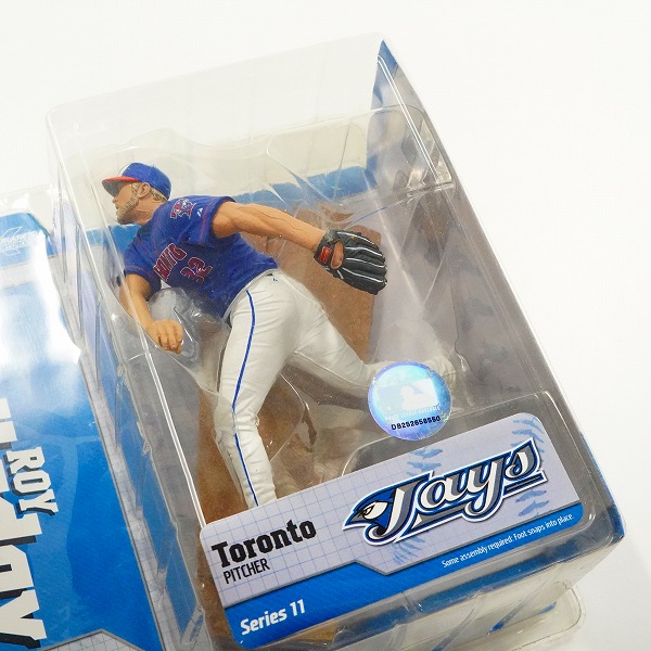 実際に弊社で買取させて頂いた【未開封】McFARLANE/マクファーレン トロント・ブルージェイズ #32 ROY Halladay ロイ・ハラデイ フィギュアの画像 3枚目