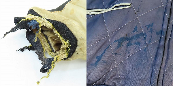 実際に弊社で買取させて頂いた【難有/ノーブランド扱い】40~50S/ヴィンテージ/ビンテージ ピンロック 片ツメ式/TALONジップ スカジャンの画像 9枚目