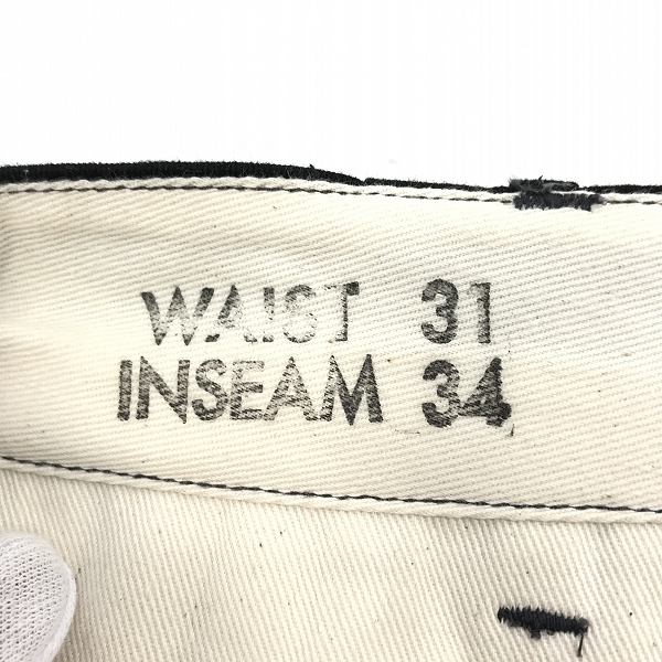実際に弊社で買取させて頂いたBUZZ RICKSON'S/バズリクソンズ WILLIAM GIBSON COLLECTION チノパンツ BR41860/W31L34の画像 5枚目