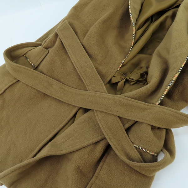 実際に弊社で買取させて頂いたBURBERRY LONDON/バーバリー ロンドン ロングコート ガウンコート/Lの画像 3枚目