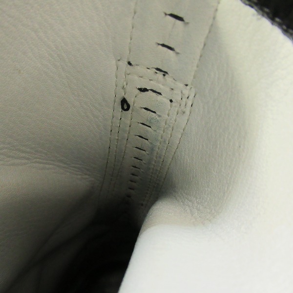 実際に弊社で買取させて頂いたWHITES BOOTS/ホワイツブーツ レース アップブーツ ロングブーツ ブラックの画像 6枚目