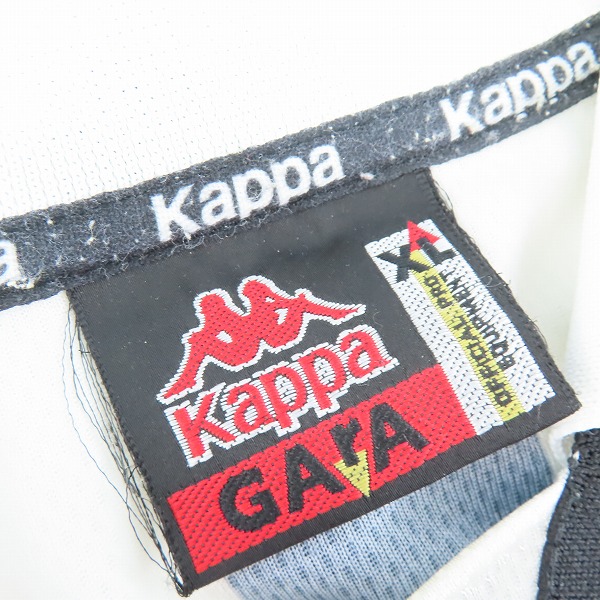 実際に弊社で買取させて頂いたkappa/カッパ ユヴェントスFC 96年 ホーム 長袖ユニフォーム /XLの画像 2枚目