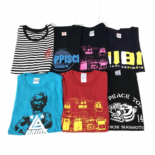 実際に弊社で買取させて頂いた【おまとめ】LA-PPISH/レピッシュ 杉本恭一 ライブ バンドTシャツ