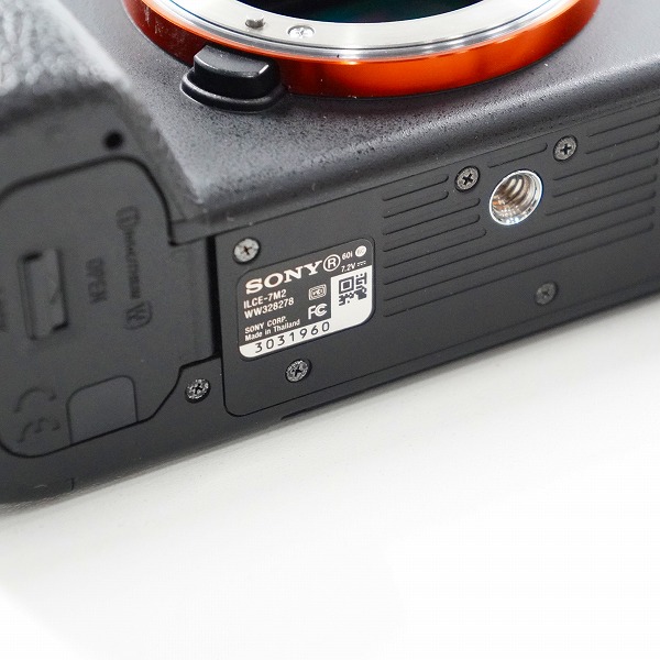 実際に弊社で買取させて頂いたSONY/ソニー ILCE-7M2 α7 II アルファ7 II ミラーレス一眼 デジタルカメラ ボディ 動作確認済みの画像 6枚目
