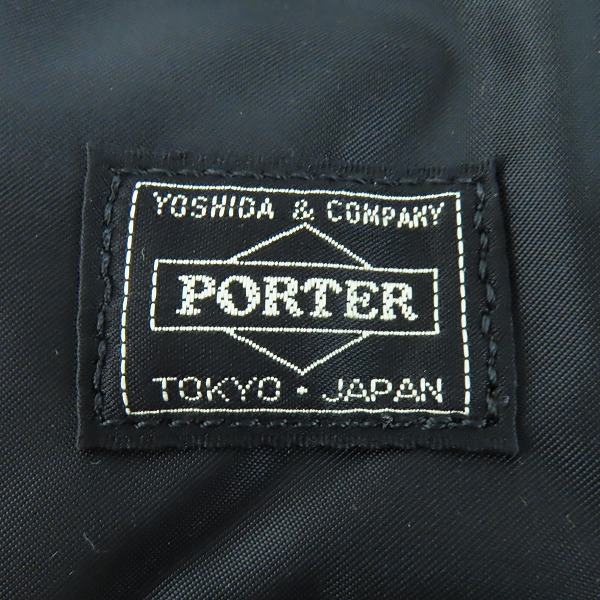 実際に弊社で買取させて頂いた【未使用】PORTER/ポーター TANKER BACKPACK タンカー バックパック ブラック 622-76674の画像 4枚目